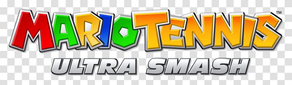 Ultra Smash Logo Mario Tennis Ultra Smash Logo, Alphabet, Word, Number Transparent Png