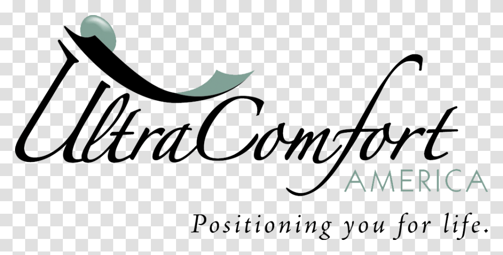 Ultracomfort America Logo Ultra Comfort Lift Chair Logo, Calligraphy, Handwriting, Label Transparent Png