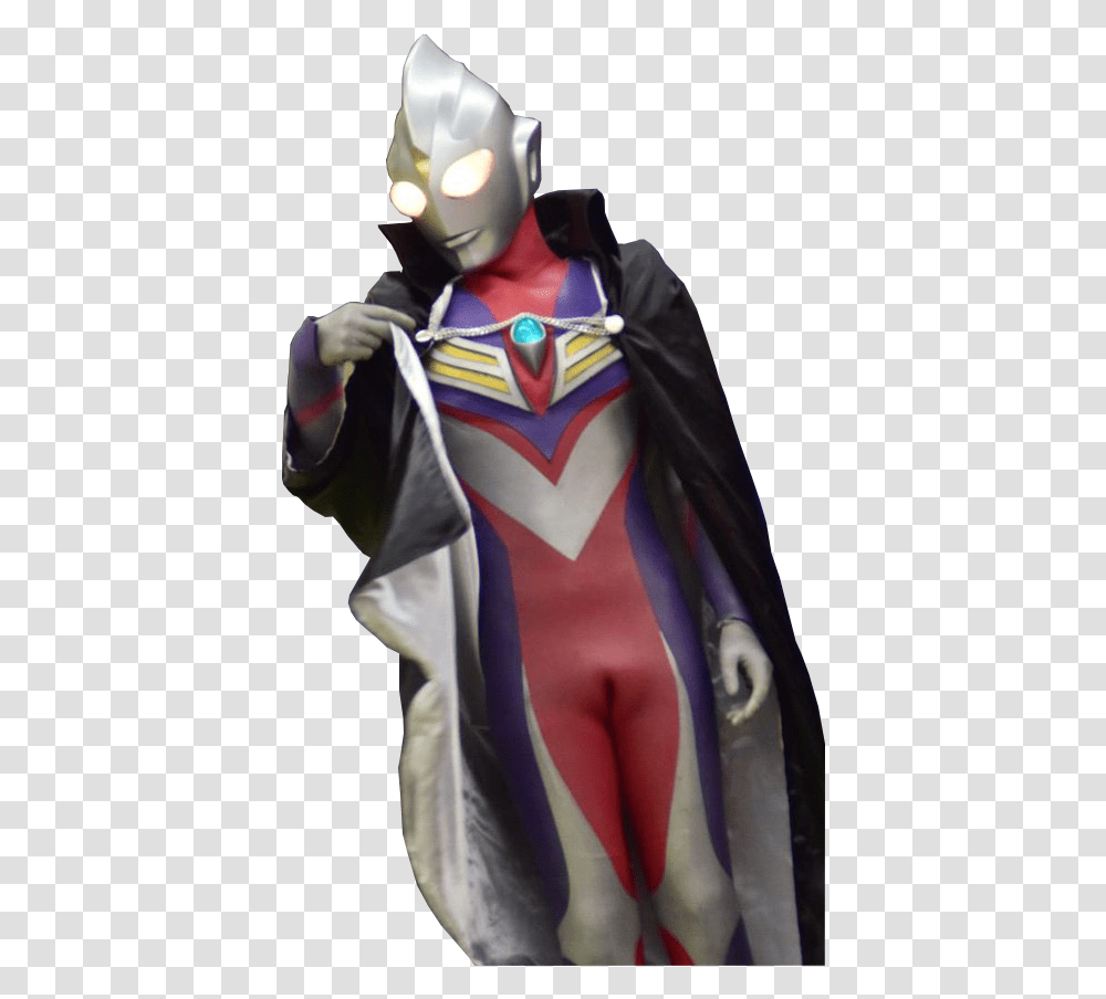 Ultraman Tiga Black Cape Render By I Ultraman Tiga, Costume, Apparel, Figurine Transparent Png