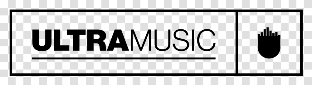 Ultramusic Logo Black Black And White, Gray, World Of Warcraft Transparent Png