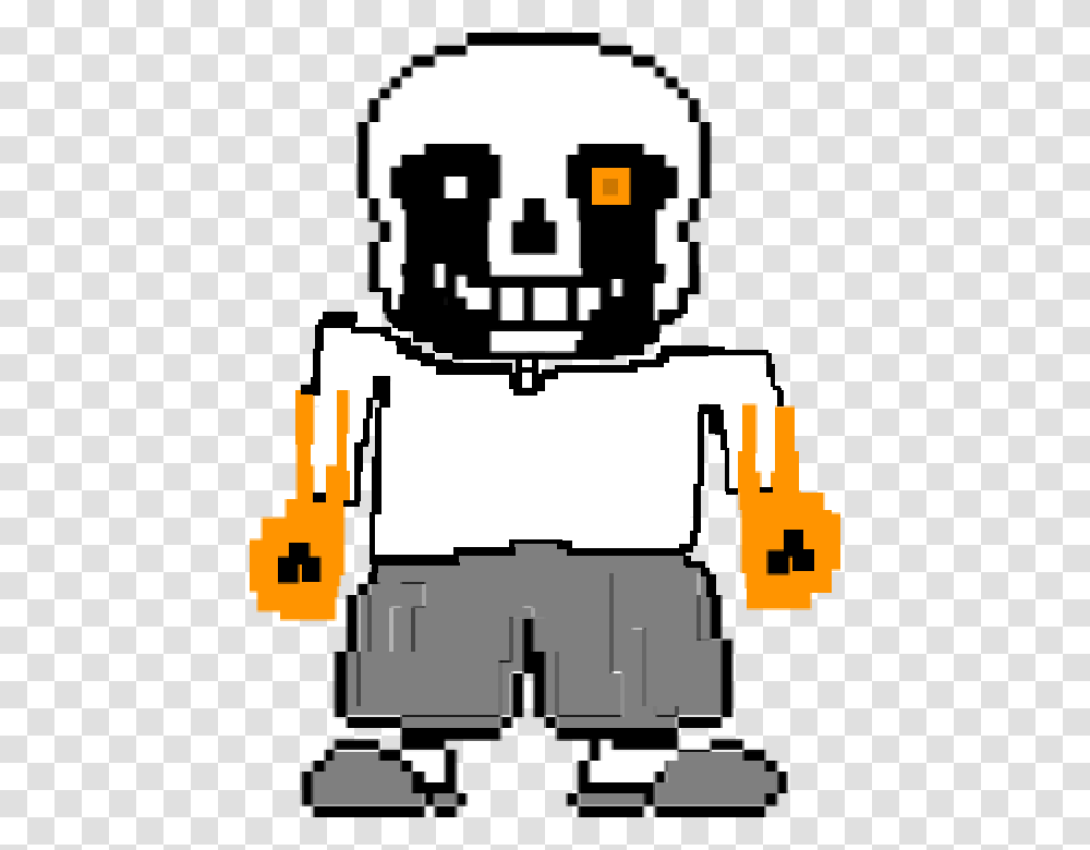 Ultratale Sans Sprite By Mc Sans Pixel Art Hard, Robot Transparent Png