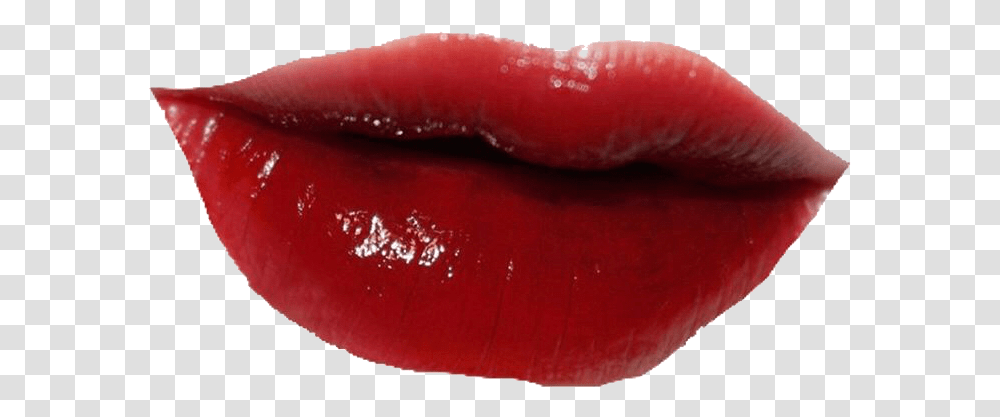 Ulzzang Cherry Lips, Mouth, Tongue, Lipstick, Cosmetics Transparent Png