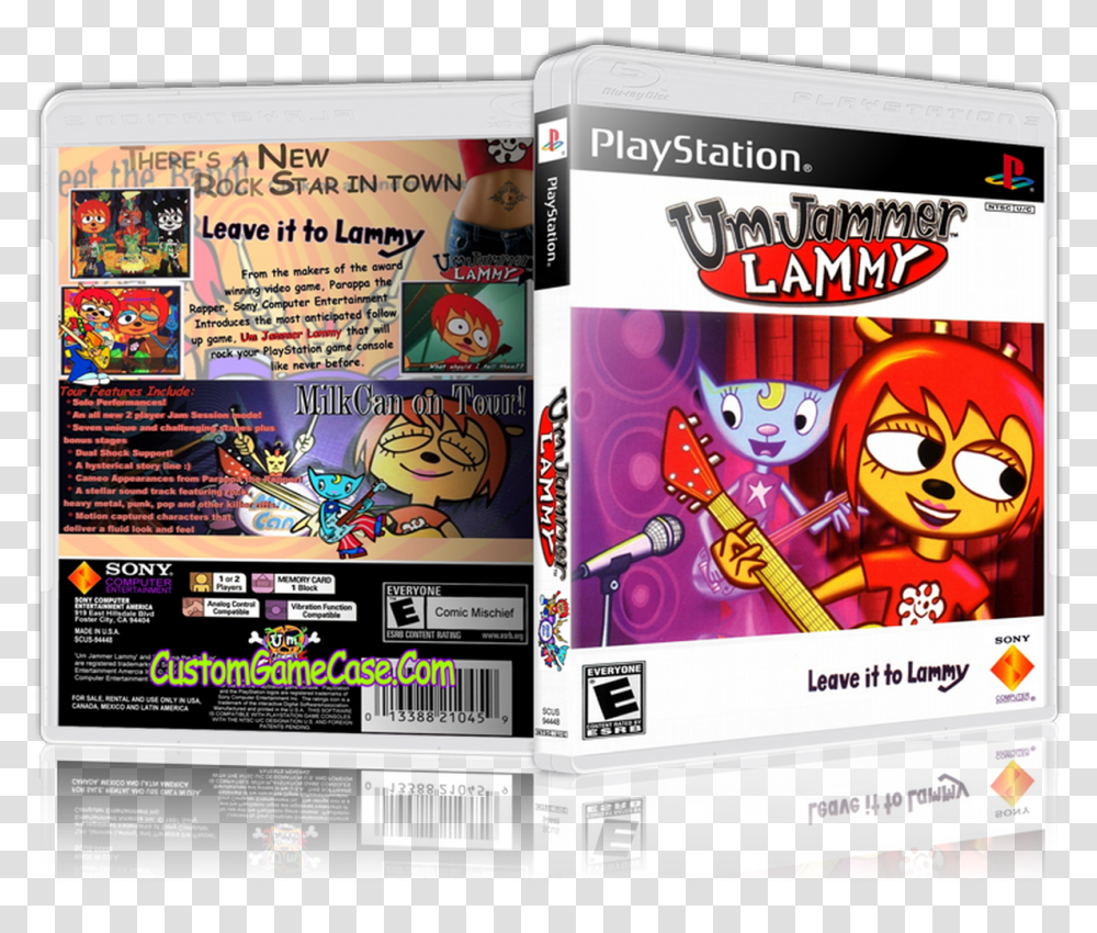 Um Jammer Lammy Umjammer Lammy Leave It To Lammy Psone, Mobile Phone, Electronics, Cell Phone, Arcade Game Machine Transparent Png