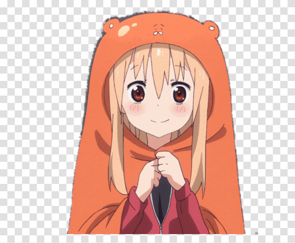 Umaru Himouto Umaru Chan Himouto Umaru Chan Gif, Person, Clock Tower Transparent Png