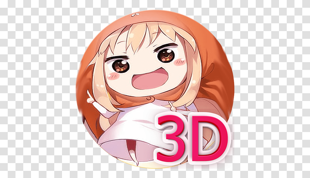 Umaruchan Interactive Live Wallpaper - Appar P Google Play Umaru Chan Human Form, Helmet, Clothing, Apparel, Comics Transparent Png