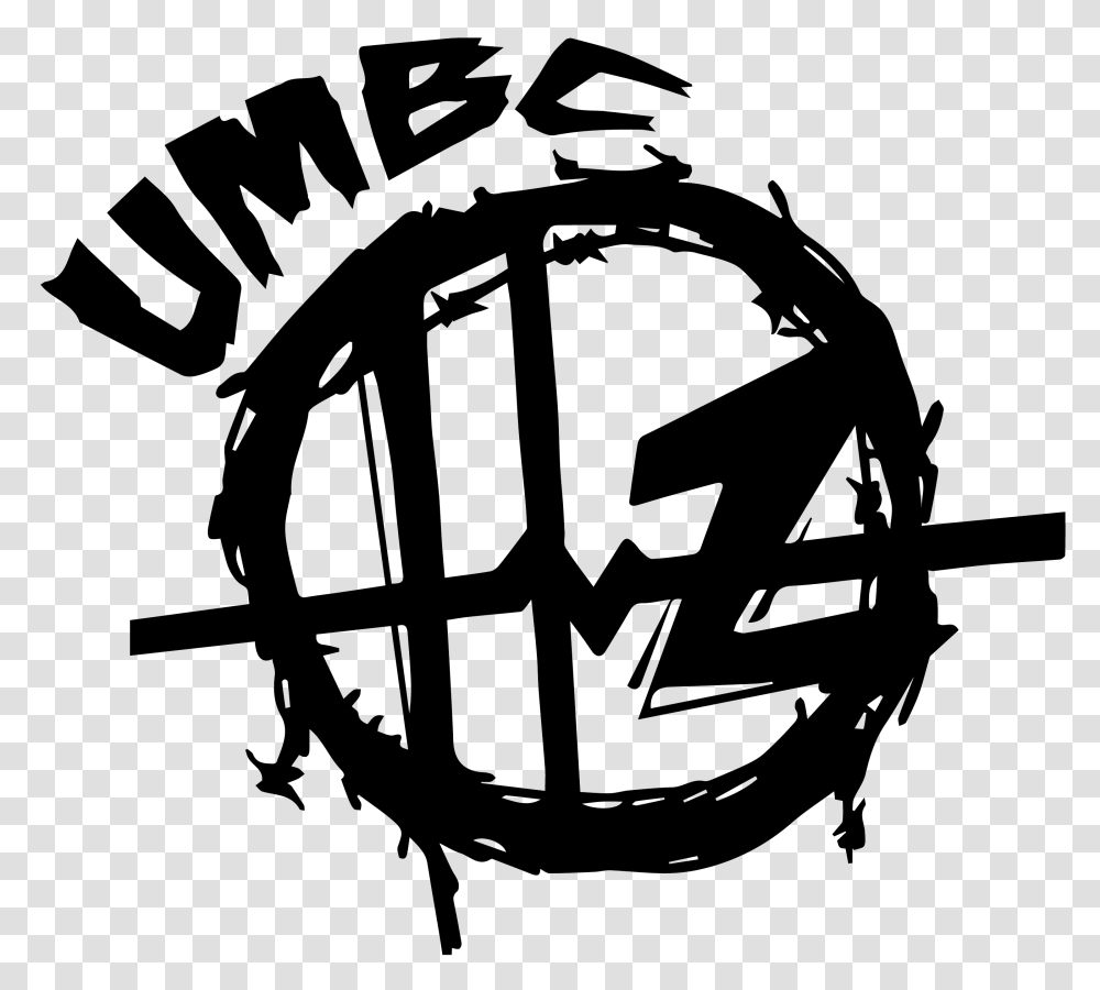 Umbc Hvz, Stencil, Emblem, Bow Transparent Png