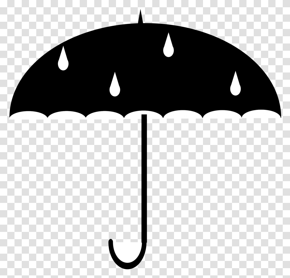Umbrella Clipart Black And White Protect From Water Symbol, Stencil, Batman Logo, Accessories, Accessory Transparent Png