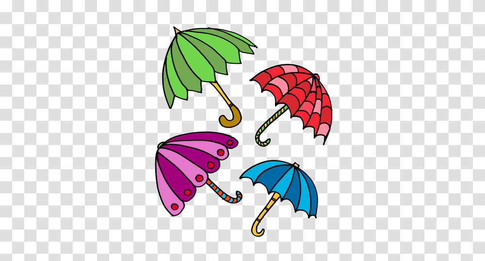 Umbrella Clipart Seven, Person, Human, Dragon, Parachute Transparent Png