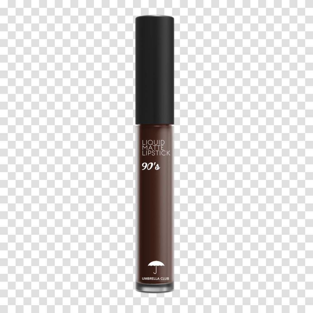 Umbrella Club Liquid Matte Lipstick Dark Brown Lipstick, Cosmetics, Mascara, Cylinder, Bottle Transparent Png