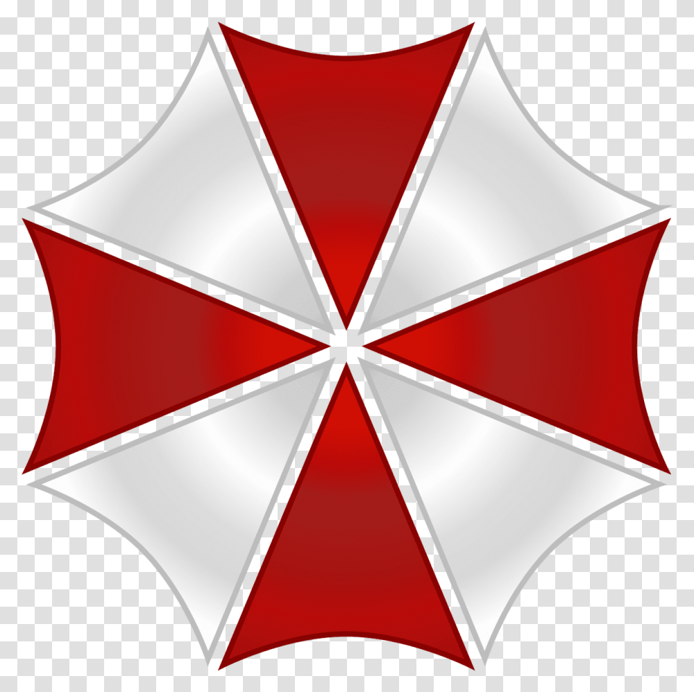 Umbrella Corporation Logo And Symbol Meaning History Umbrella Logo, Ornament, Tent, Pattern Transparent Png