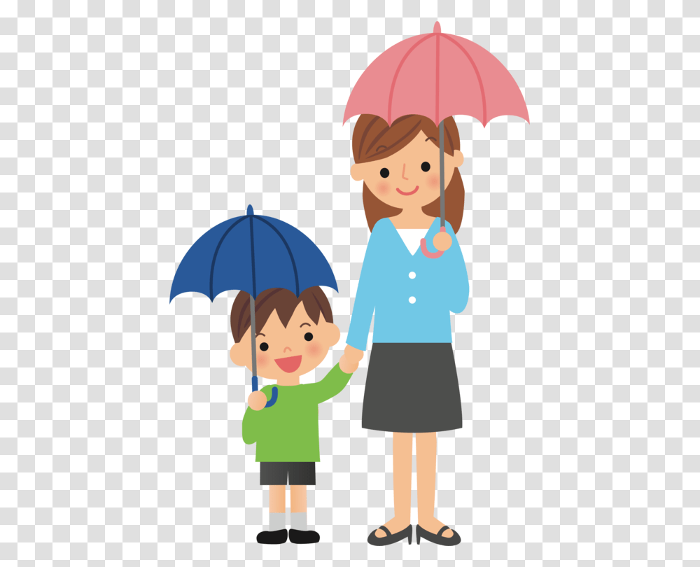 Umbrella, Female, Family, Girl, Teen Transparent Png