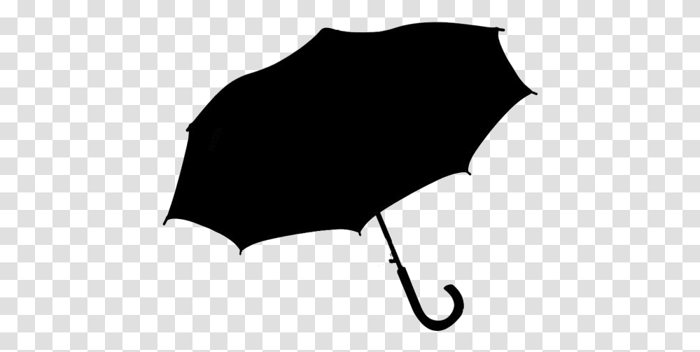 Umbrella Icon Umbrella, Silhouette, Bow, Animal, Invertebrate Transparent Png