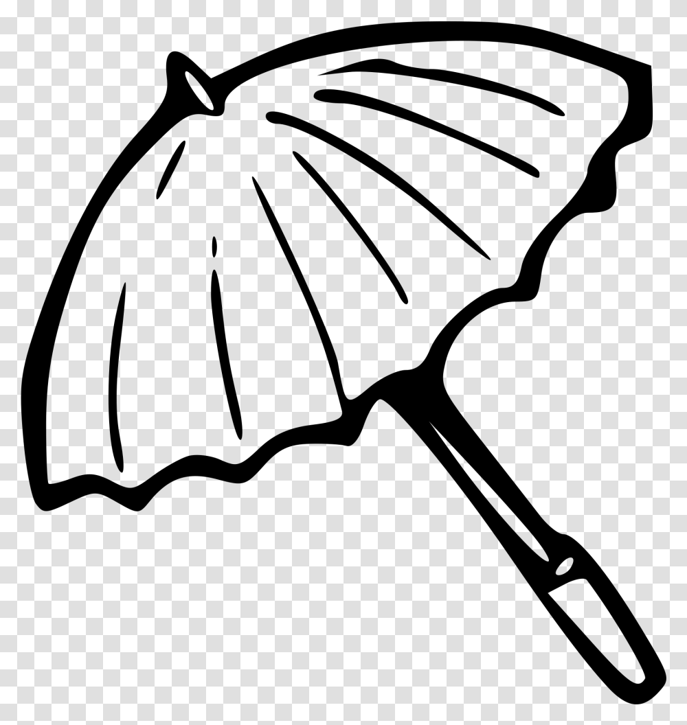 Umbrella In Black And White, Gray, World Of Warcraft Transparent Png