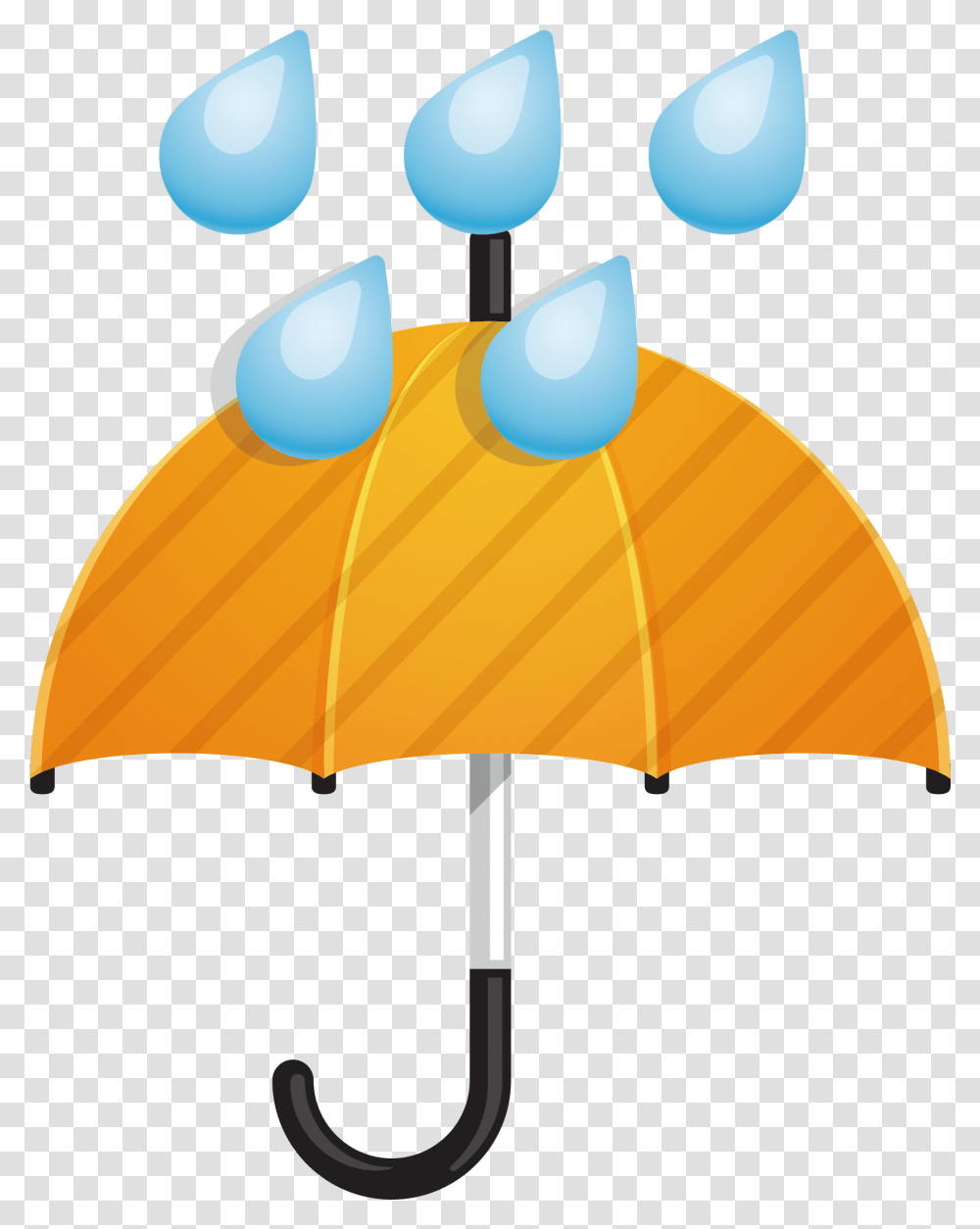 Umbrella Rain Clip Art Umbrella Background Orange, Lamp, Balloon, Canopy, Lampshade Transparent Png