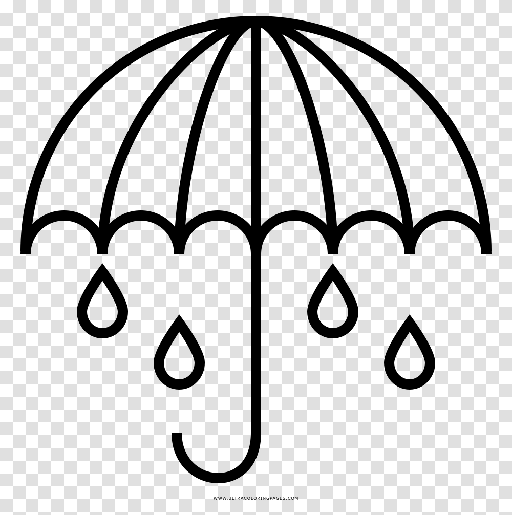 Umbrella Rain Coloring, Gray, World Of Warcraft Transparent Png