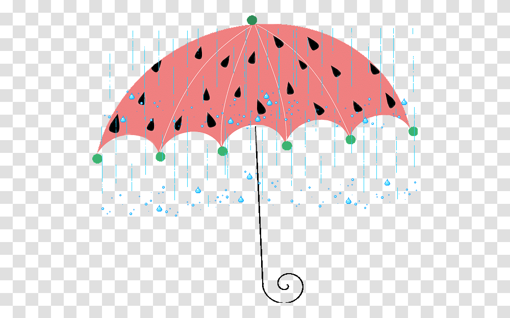 Umbrella Rain Showers Spring Splash Water, Leaf, Plant, Parachute, Canopy Transparent Png
