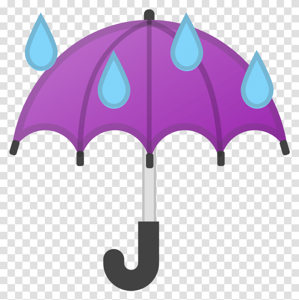 Umbrella With Rain Drops Icon Umbrella Rain Icon, Canopy Transparent Png