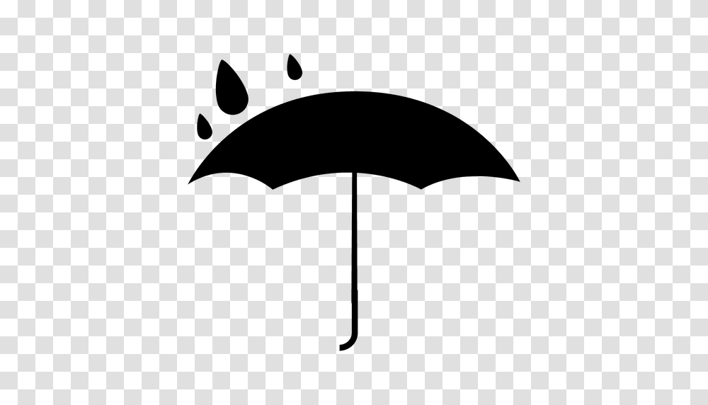 Umbrella With Ran, Lamp, Canopy Transparent Png