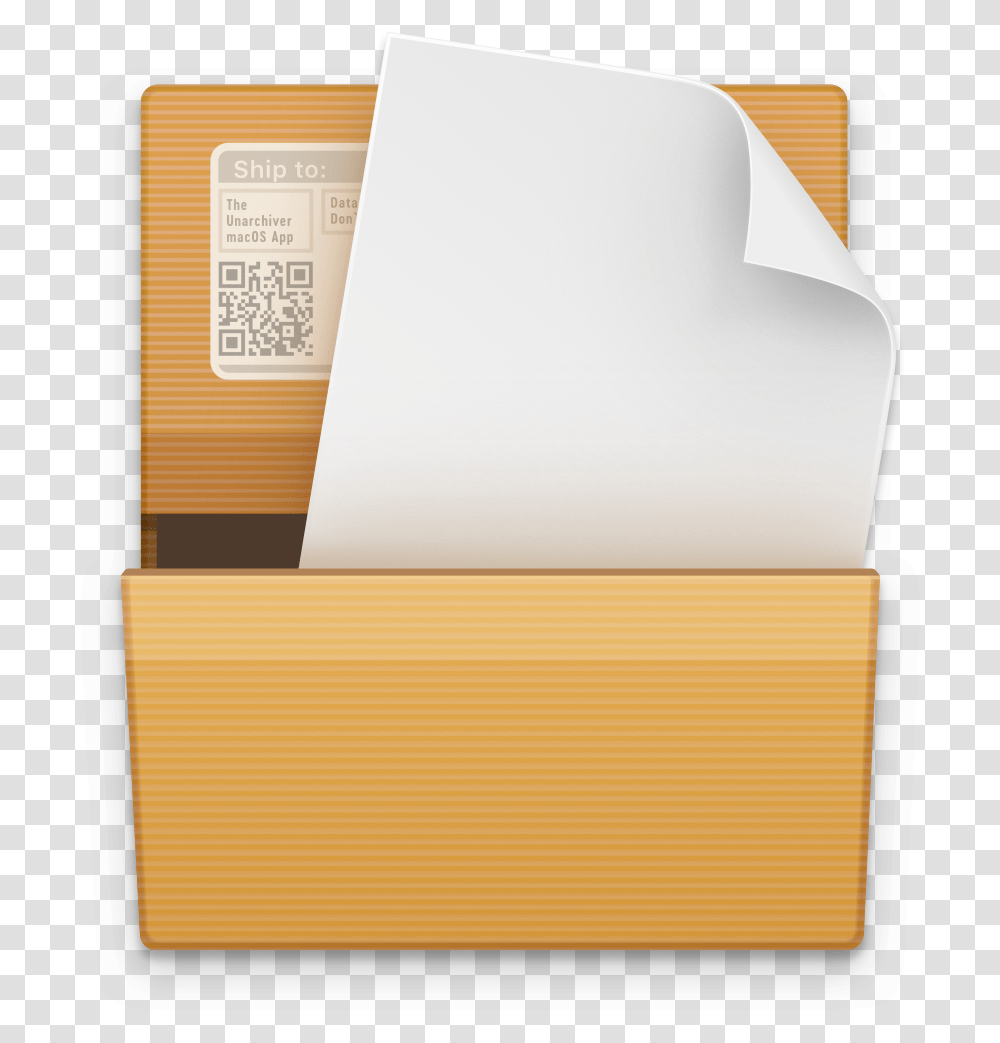 Unarchiver Mac, QR Code, Box Transparent Png