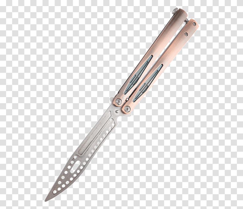 Unbladed Csgo Butterfly Knife Folding Knife Fine All Steel Utility Knife, Weapon, Weaponry, Dagger, Scissors Transparent Png