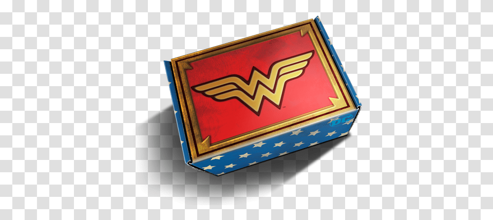 Unboxing The World's Finest Collection's Wonder Woman Box Wonder Woman Logo Box, Text Transparent Png