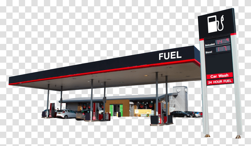 Unbranded Gas Station, Machine, Pump, Car, Vehicle Transparent Png