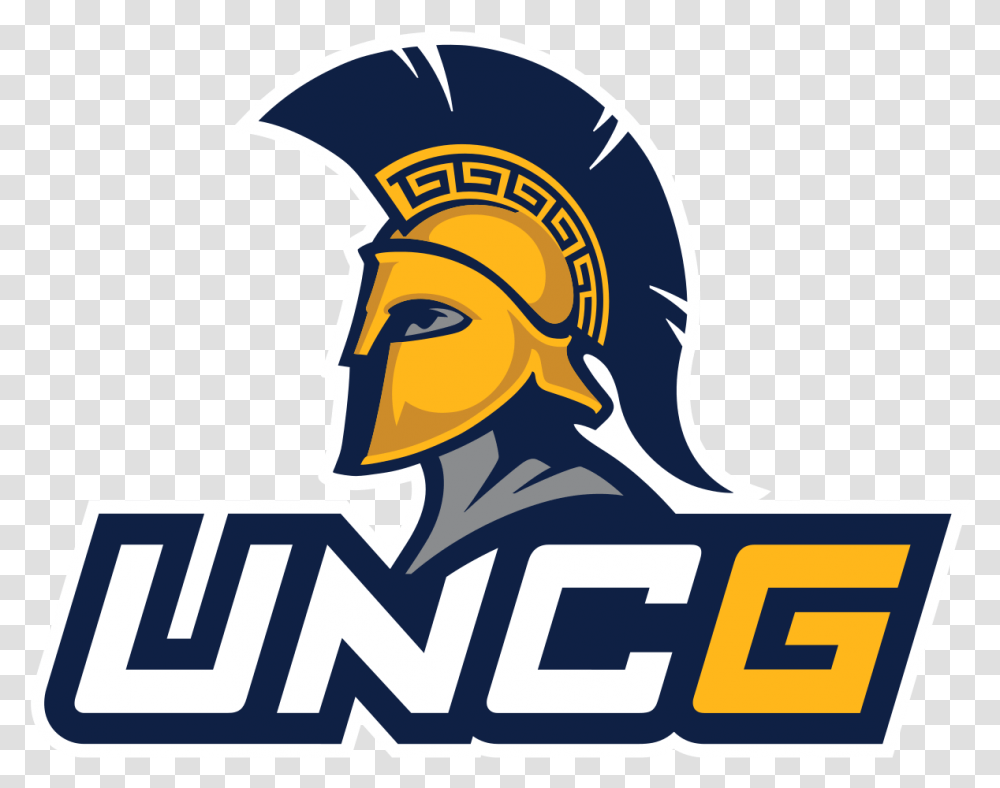 Unc Greensboro Spartans College Uncg Spartans Logo, Clothing, Apparel, Symbol, Trademark Transparent Png