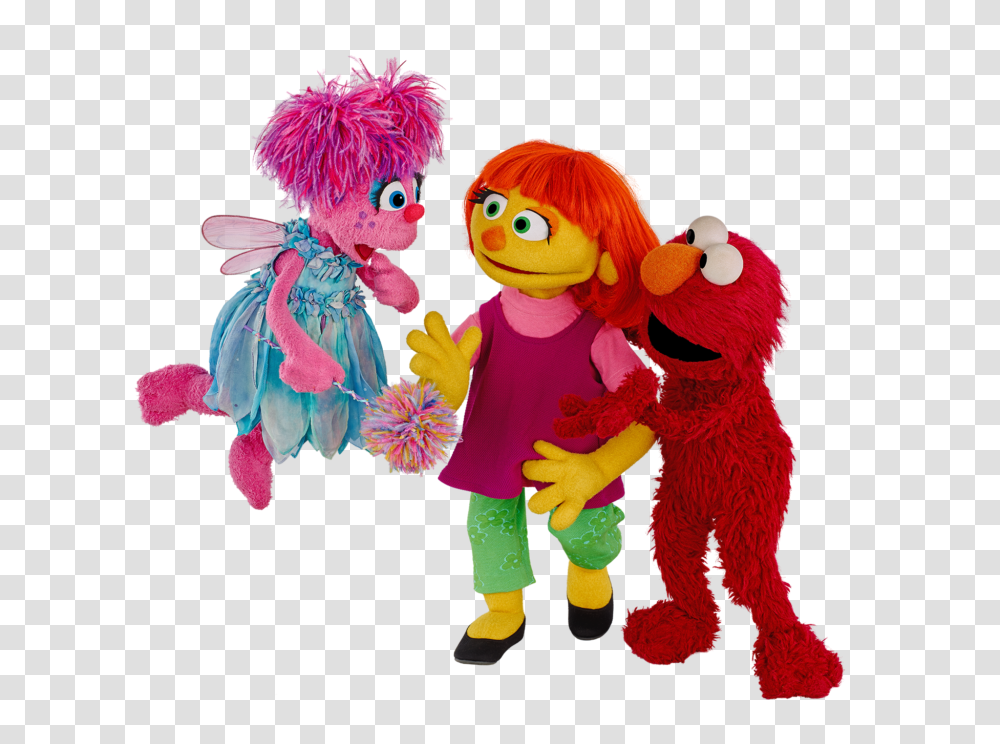 Unc Professor Helps Bring Sesame Street Puppet With Autism, Toy, Pinata, Costume, Person Transparent Png