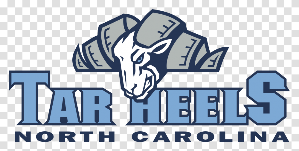 Unc Tar Heels Logo University Of North Carolina Logo, Text, Word, Symbol, Alphabet Transparent Png