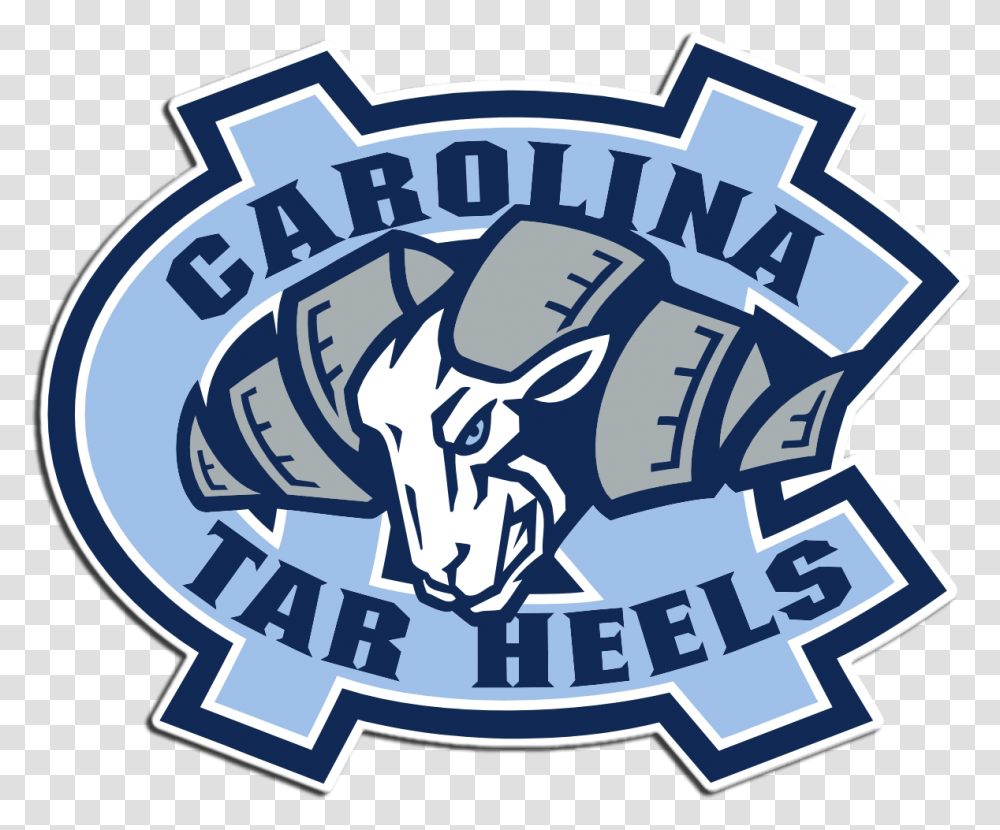 Unc Tarheels University Of North Carolina Unc Tar Heels Logo, Symbol, Trademark, Label, Text Transparent Png