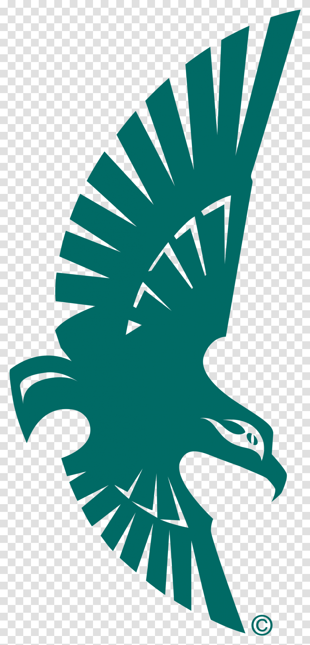 Unc Wilmington Seahawks Logo, Animal, Bird, Poster Transparent Png