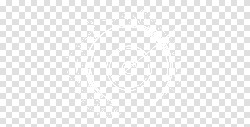 Uncharted 2019 Johns Hopkins University Logo White, Machine, Gear, Stencil Transparent Png