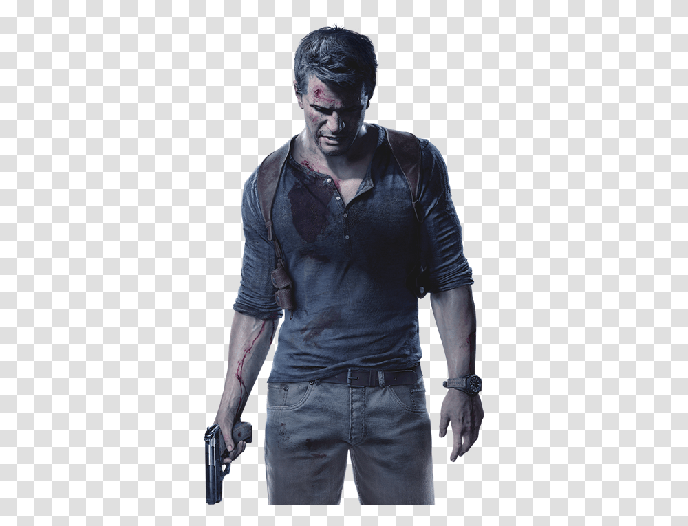 Uncharted 4 Nathan Drake, Sleeve, Apparel, Long Sleeve Transparent Png