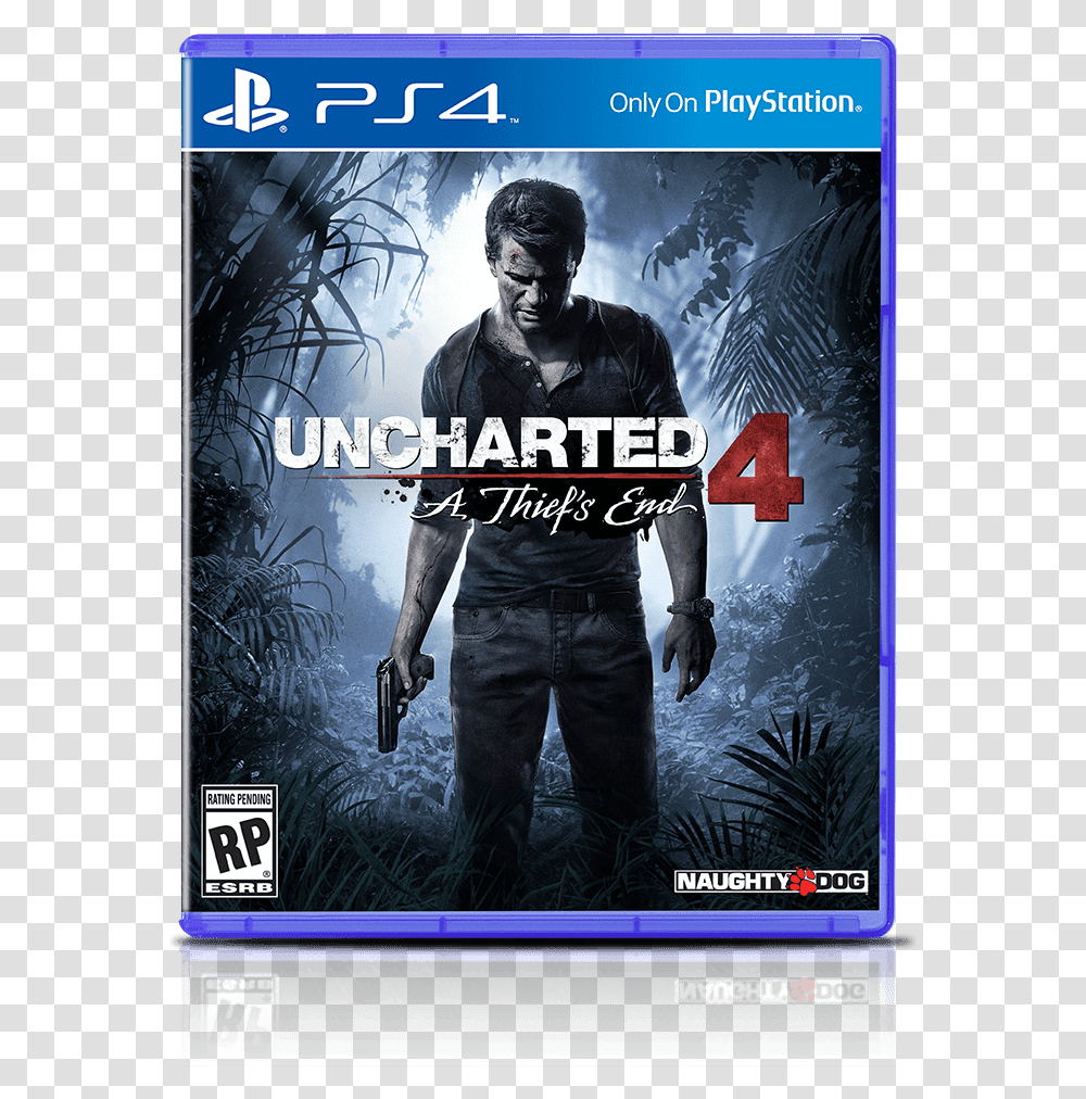 Uncharted 4, Person, Human, Poster, Advertisement Transparent Png