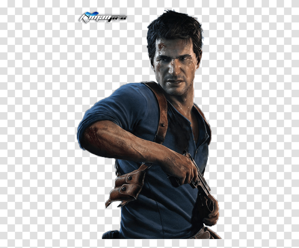 Uncharted 4 Uncharted 4 Nathan Drake, Person, Human, Weapon, Weaponry Transparent Png