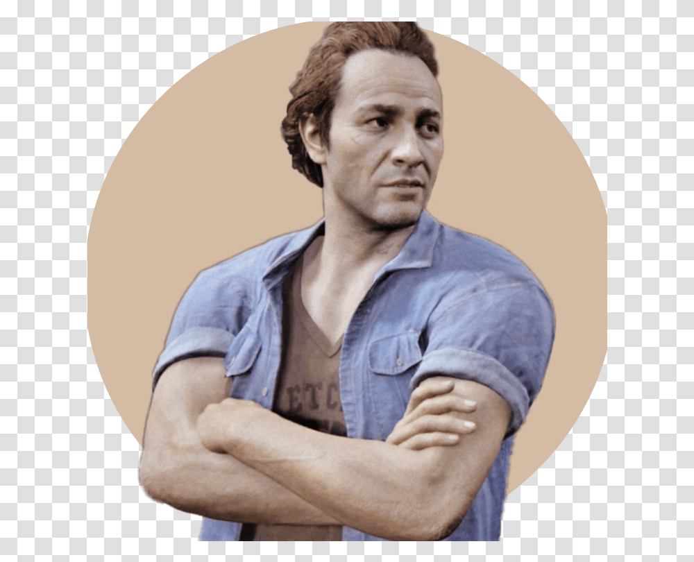 Uncharted Samdrake Uncharted4 Icon For Men, Arm, Man, Person, Human Transparent Png