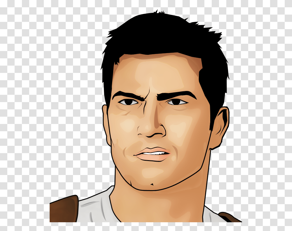Uncharted Uncharted Drake Clipart, Face, Person, Human, Head Transparent Png