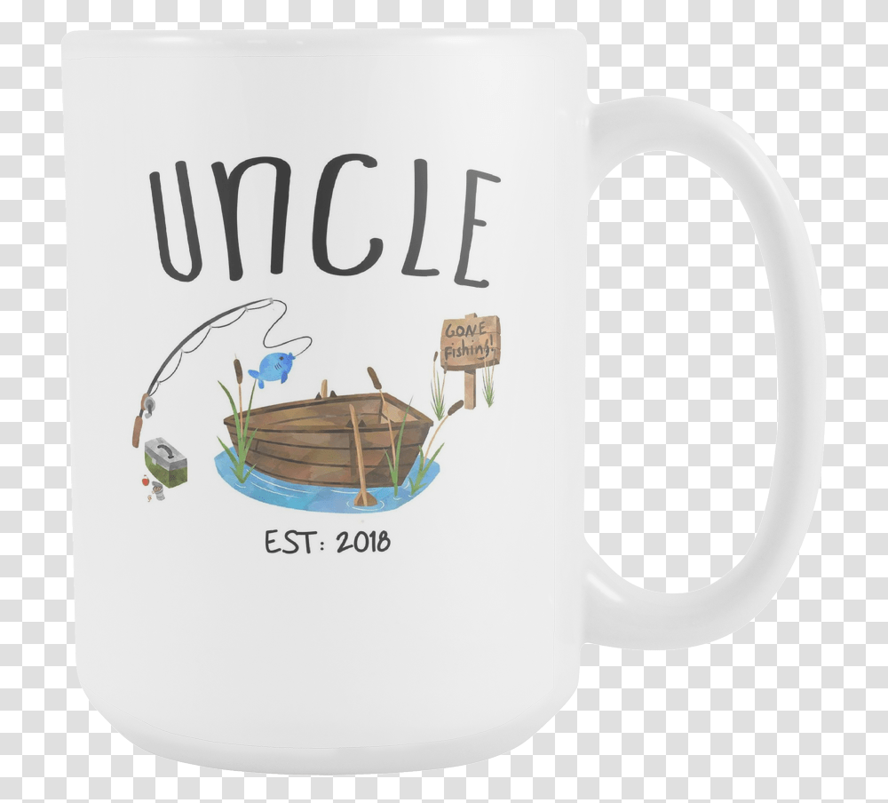 Uncle Gone Fishing 15oz Mug Coffee Cup, Glass, Soil, Latte, Beverage Transparent Png