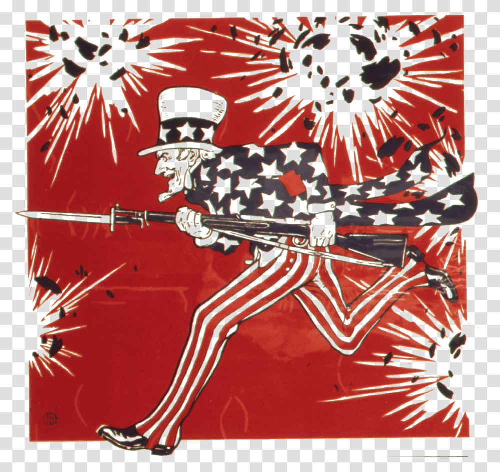 Uncle Sam Birthday, Modern Art, Drawing Transparent Png