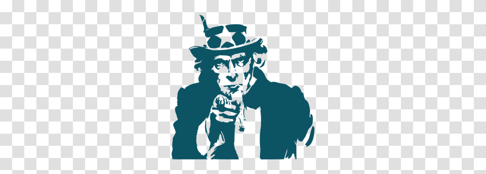 Uncle Sam Clip Art For Web, Stencil, Silhouette Transparent Png
