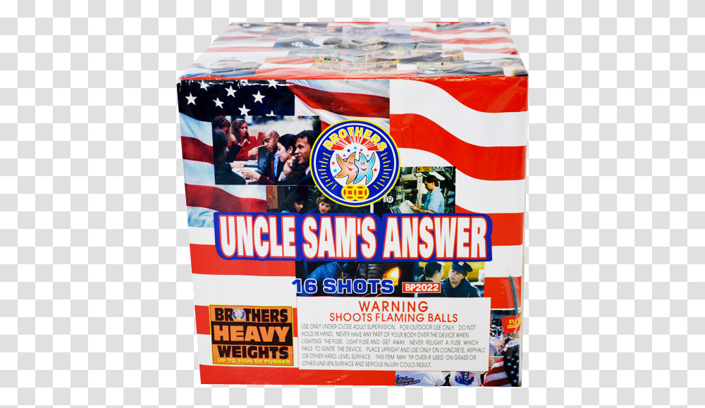 Uncle Sam Firework, Person, Human, Advertisement, Poster Transparent Png