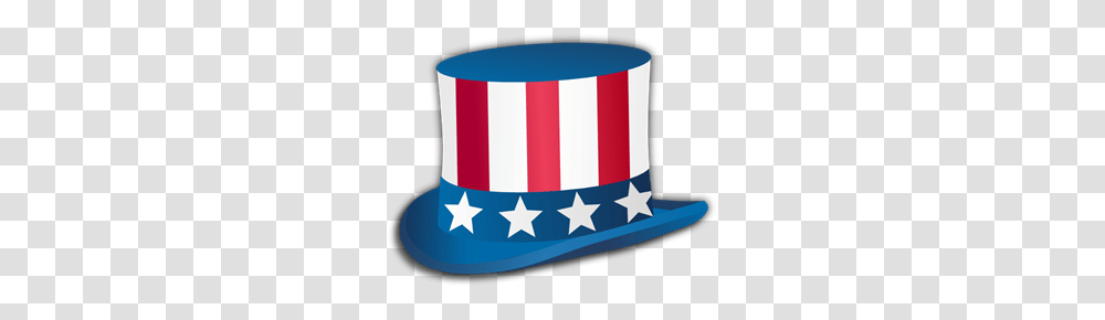 Uncle Sam Fourth Of July Hat Clip Arts For Web, Apparel, Cowboy Hat, Tape Transparent Png