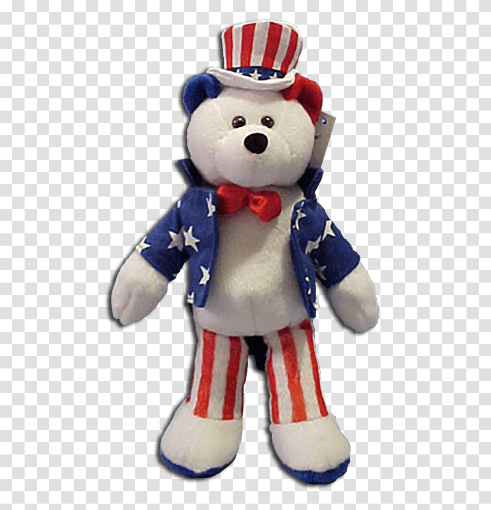 Uncle Sam Full Body Teddy Bear, Plush, Toy, Person, Human Transparent Png