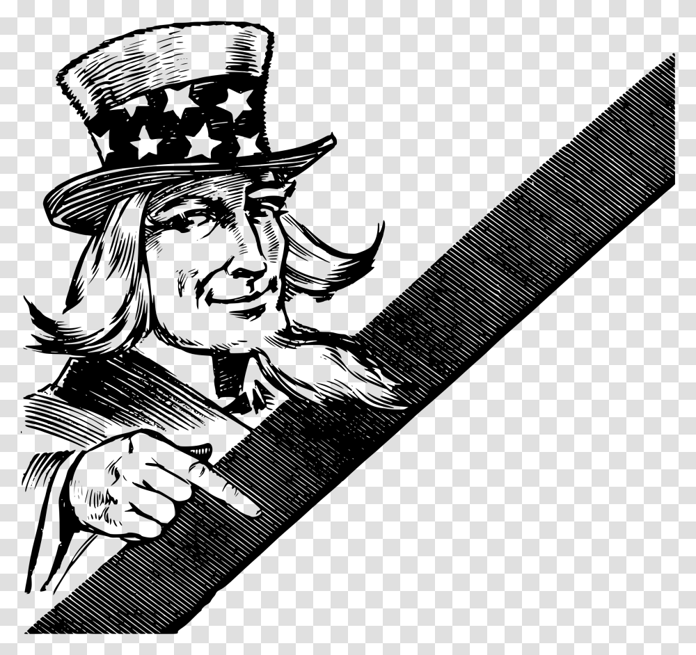 Uncle Sam, Gray, World Of Warcraft Transparent Png