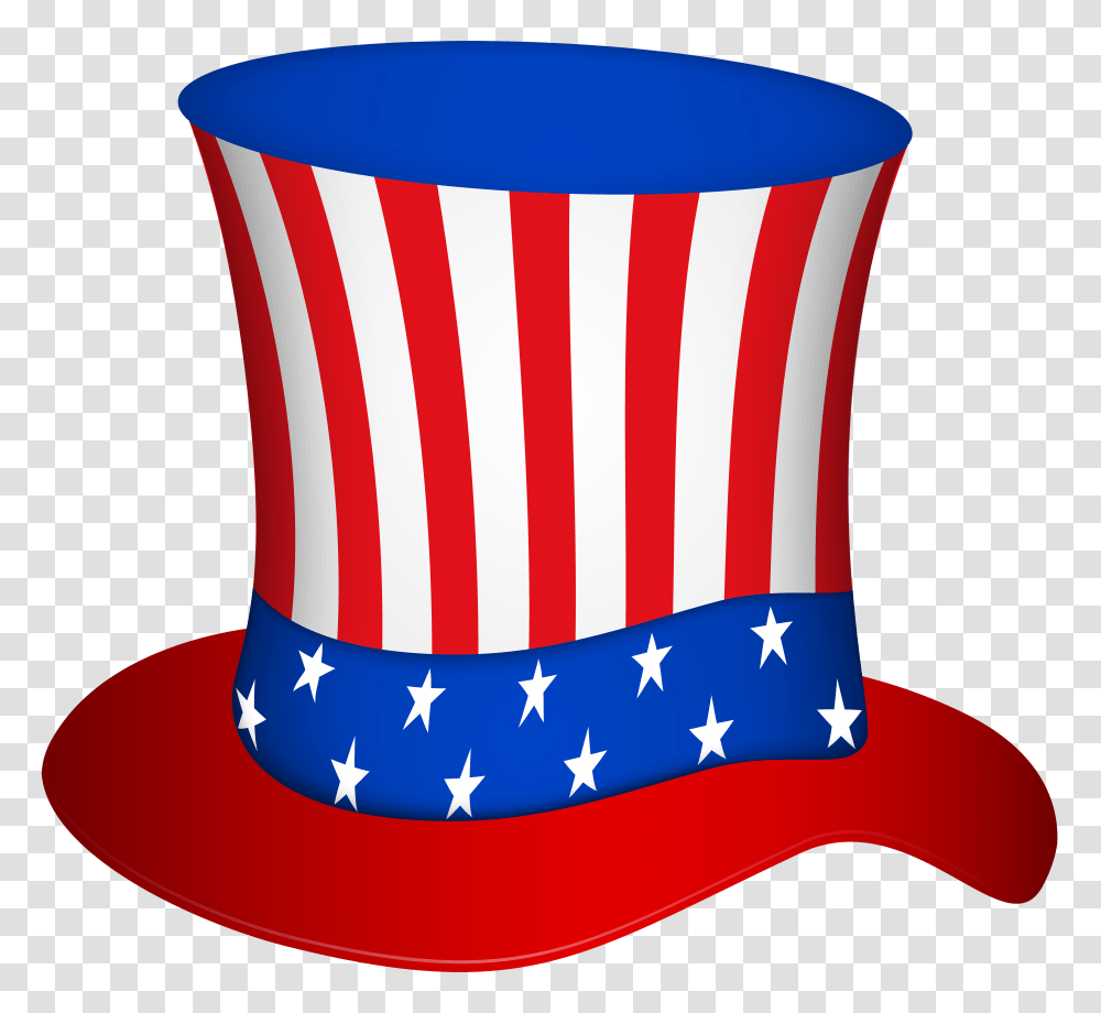 Uncle Sam Hat Clip Art Gallery, Apparel, Flag Transparent Png
