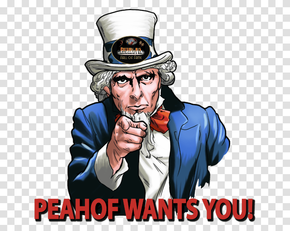 Uncle Sam I Want You 4th Of July Uncle Sam, Person, Human, Helmet Transparent Png