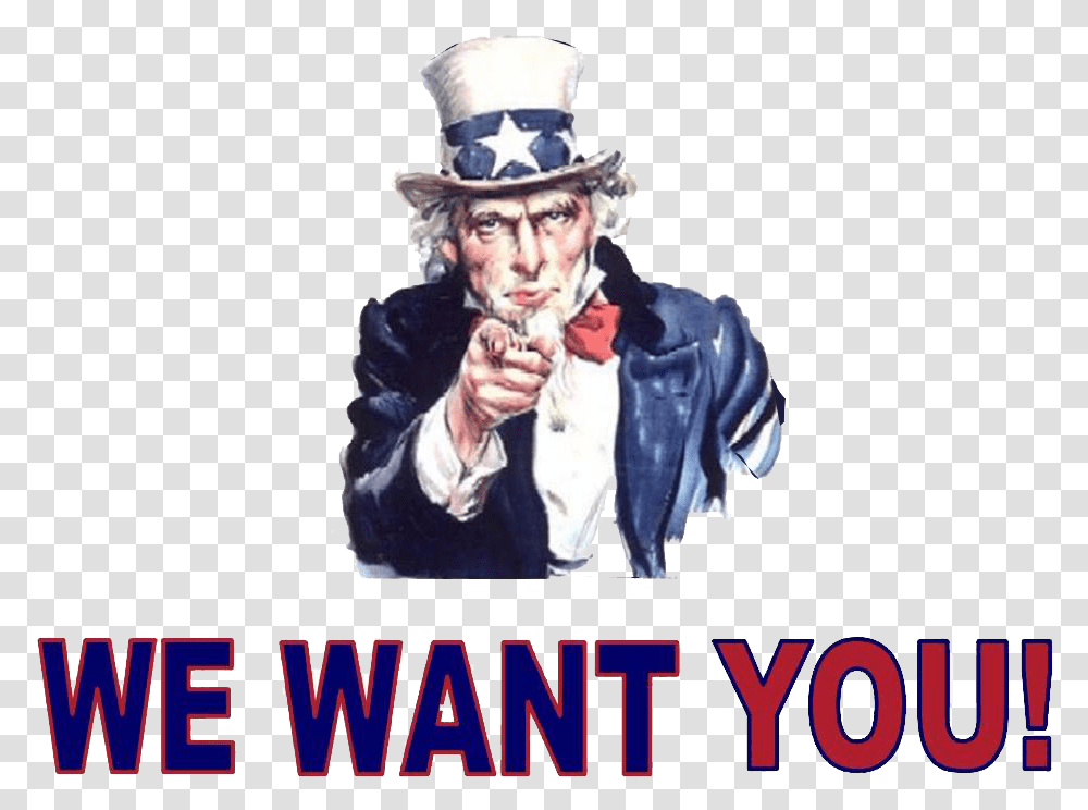 Uncle Sam I Want You Gif Download Uncle Sam We Want You Gif, Person, Human, Performer, Advertisement Transparent Png