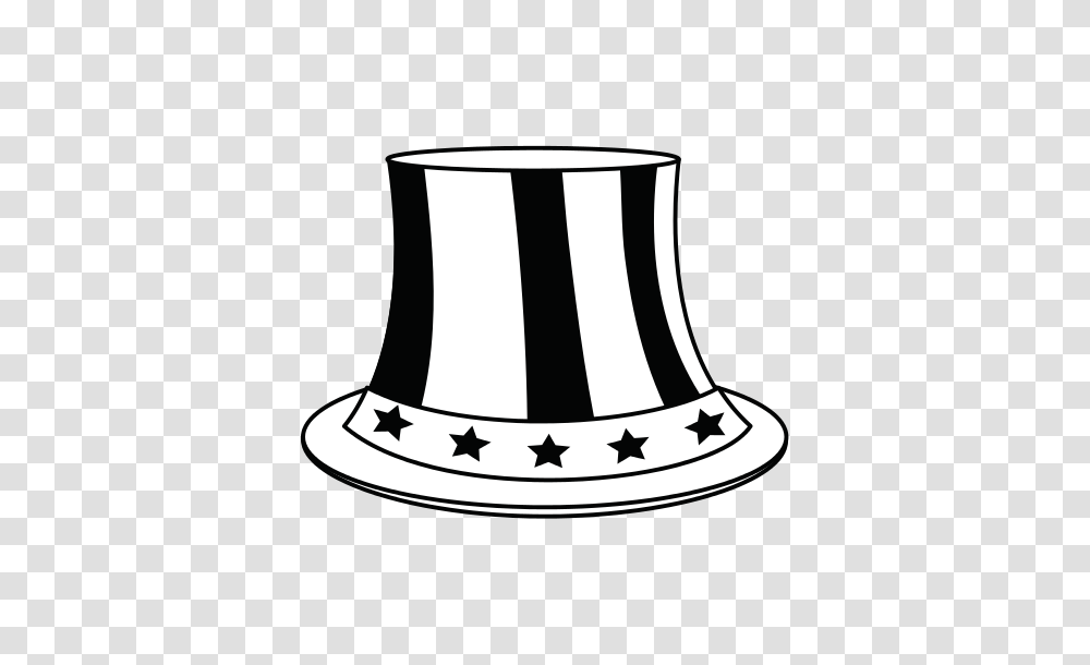 Uncle Sam Top Hat, Lamp, Pottery Transparent Png
