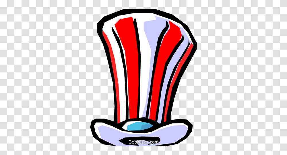 Uncle Sams Hat Royalty Free Vector Clip Art Illustration, Apparel, Light Transparent Png
