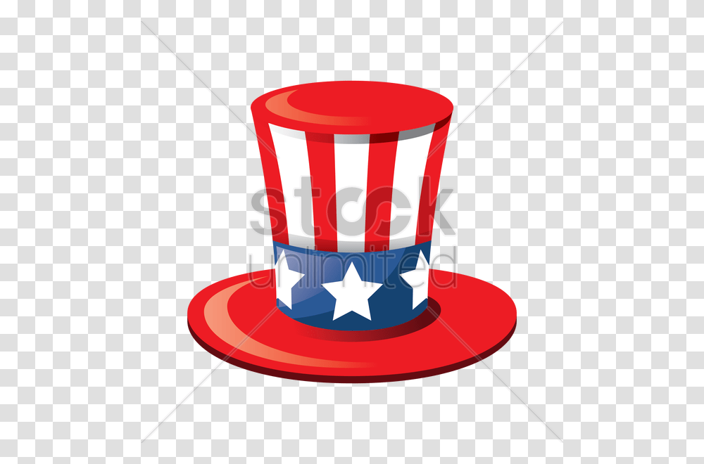 Uncle Sams Hat Vector Image, Apparel, Circus, Leisure Activities Transparent Png
